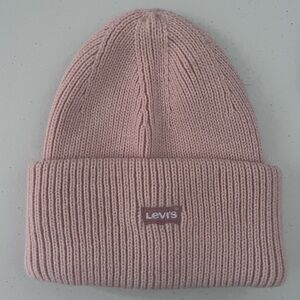 Levi's Pink Knit Beanie